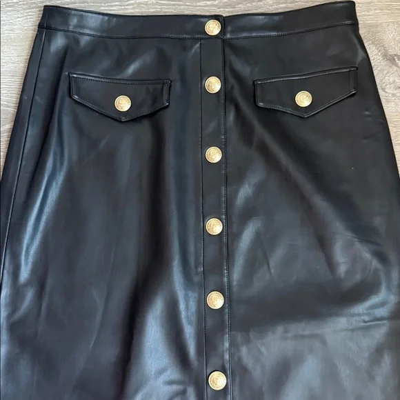 L'AGENCE Milann Midi Skirt 12 - Picture 6 of 13